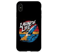 Vintage Launch Life, Atlas, Falcon, Canaveral, Boca Chica Carcasa para iPhone XS Max