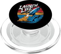 Vintage Launch Life, Atlas, Falcon, Canaveral, Boca Chica PopSockets PopGrip para MagSafe