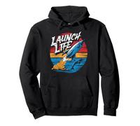 Vintage Launch Life, Atlas, Falcon, Canaveral, Boca Chica Sudadera con Capucha