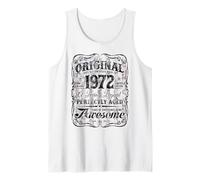 Vintage Legend Born In 1972 The Original 53rd Birthday USA Camiseta sin Mangas