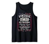 Vintage Legends Born In 1969 Classic 57th Birthday Camiseta sin Mangas