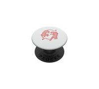 Vintage Leopard Big Cat Grabado Retro Jungle Wild PopSockets PopGrip Adhesivo