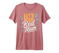 Vintage Let's GO Red Team Field Day Competición Spirit W amiseta Premium