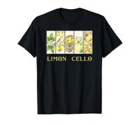 Vintage, limón, Motivos botánicos, Acuarela, Estilo «Cottage Camiseta