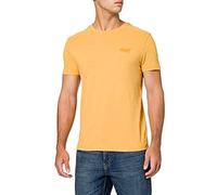 Superdry Vintage Logo EMB tee Camisa, Ochre Marl, S para Hombre