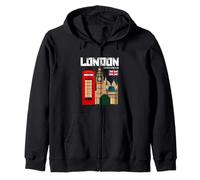 Vintage London T Shirt, London Graphic Tees - London Apparel Sudadera con Capucha