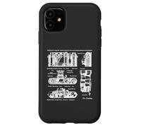 Vintage Low Aperture f1.9 Film Camera Diagram Photography Carcasa para iPhone 11