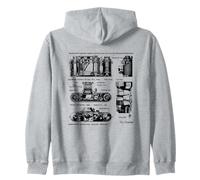 Vintage Low Aperture f1.9 Film Camera Diagram Photography Sudadera con Capucha