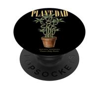 Vintage Lucky Bamboo Plant Dad Naturaleza Flora Jardinero PopSockets PopGrip Adhesivo
