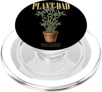 Vintage Lucky Bamboo Plant Dad Naturaleza Flora Jardinero PopSockets PopGrip para MagSafe