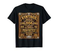 Vintage Made In 1956 Western Birthday Born in 1956 Birthday Camiseta