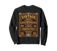 Vintage Made In 1956 Western Birthday Born in 1956 Birthday Sudadera