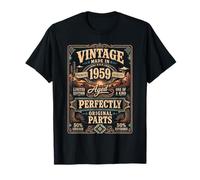 Vintage Made In 1959 Western Birthday Born in 1959 Birthday Camiseta