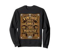 Vintage Made In 1961 Western Birthday Born in 1961 Birthday Sudadera