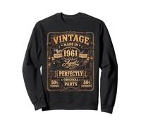 Vintage Made In 1961 Western Train Born in 1961 Birthday Sudadera