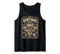 Vintage Made In 1962 Nautical Sailing Boat 64th Birthday Men Camiseta sin Mangas