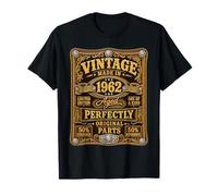 Vintage Made In 1962 Western Birthday Born in 1962 Birthday Camiseta