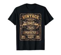 Vintage Made In 1962 Western Train Born in 1962 Birthday Camiseta