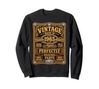 Vintage Made In 1965 Western Birthday Born in 1965 Birthday Sudadera
