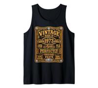 Vintage Made In 1973 Western Birthday Born in 1973 Birthday Camiseta sin Mangas