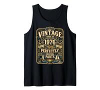 Vintage Made In 1976 Nautical Sailing Boat 50th Birthday Men Camiseta sin Mangas