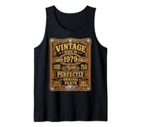 Vintage Made In 1979 Western Birthday Born in 1979 Birthday Camiseta sin Mangas