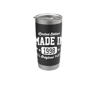 Vintage Made In 1998 Edición Limitada Original Parts Dark Vaso térmico de acero inoxidable de doble pared