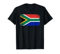 Vintage Made In South AFRICA Bandera de Sudáfrica Regalo Camiseta