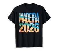 Vintage Madeira 2026 Vacaciones City Trip Besties Family Squad Camiseta