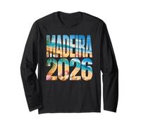Vintage Madeira 2026 Vacaciones City Trip Besties Family Squad Manga Larga