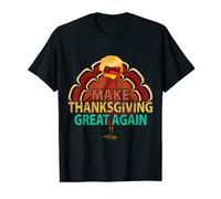 Vintage Make Thanksgiving Great Again T-shirt Trump Turquía Camiseta