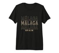 Vintage Málaga España Camiseta Premium