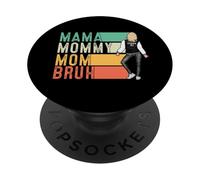 Vintage Mama Mommy Mom Bruh Funny Mothers Day For Mom PopSockets PopGrip Adhesivo