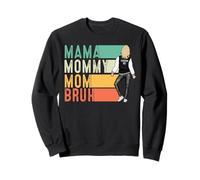 Vintage Mama Mommy Mom Bruh Funny Mothers Day For Mom Sudadera