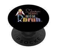 Vintage Mama Mommy Mom Bruh Funny Mothers Day For Moms PopSockets PopGrip Adhesivo