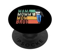 Vintage Mama Mommy Mom Bruh Funny Mothers Day For Moms PopSockets PopGrip Adhesivo