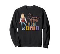 Vintage Mama Mommy Mom Bruh Funny Mothers Day For Moms Sudadera