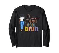 Vintage Mama Mommy Mom Bruh Funny Mothers Day Moms Manga Larga
