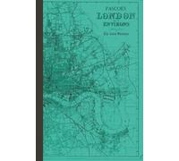 Vintage Map London Teal Lined Journal Notebook 6” x 9” Pink Hard Cover 140 pages.: College Ruled Notebook. Ideal Gift for Map lovers, Historians, ... Professors, Teachers, and Students. (maps)