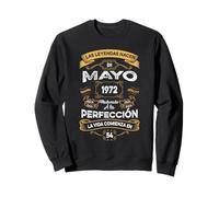 Vintage Mayo 1972 54 Años Siendo Increíble Diseño Retro Sudadera