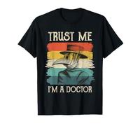 Vintage Médico De La Peste Retro Trust Me I'm A Doctor Camiseta