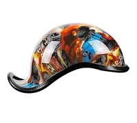 Vintage Medio Casco De Motocicleta ABS Shell Jet Half-Helmet ECE Homologado Retro Cascos Abiertos De Moto,For Proteger La Cabeza Casco De Seguridad 10,M 55-57CM