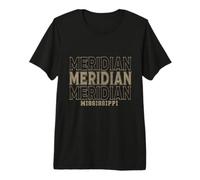 Vintage Meridian Misisipi Camiseta Premium