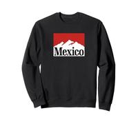 Vintage México Retro 90s Street Style Montaña Vacaciones Sudadera
