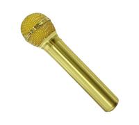 Vintage Microphone Shower Head with Retro Design, Funny and Functional Bathroom Fixture for Home, RV, Dorm, Hotel, Spa, and Travel Use by Adults & Kids Who Love Nostalgic Charm
