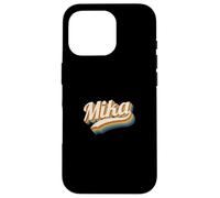 Vintage Mika Nombre Personalizado Mika Carcasa para iPhone 16 Pro