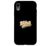 Vintage Mika Nombre Personalizado Mika Carcasa para iPhone XR