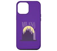 Vintage Milan Cathedral Italia Arquitectura Turismo Monumento Carcasa para iPhone 12 Pro MAX