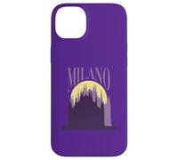 Vintage Milan Cathedral Italia Arquitectura Turismo Monumento Carcasa para iPhone 14 Plus