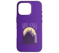 Vintage Milan Cathedral Italia Arquitectura Turismo Monumento Carcasa para iPhone 16 Pro